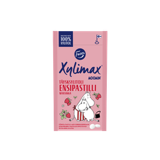 Fazer Xylimax Moomin Strawberry Full Xylitol Pastilles