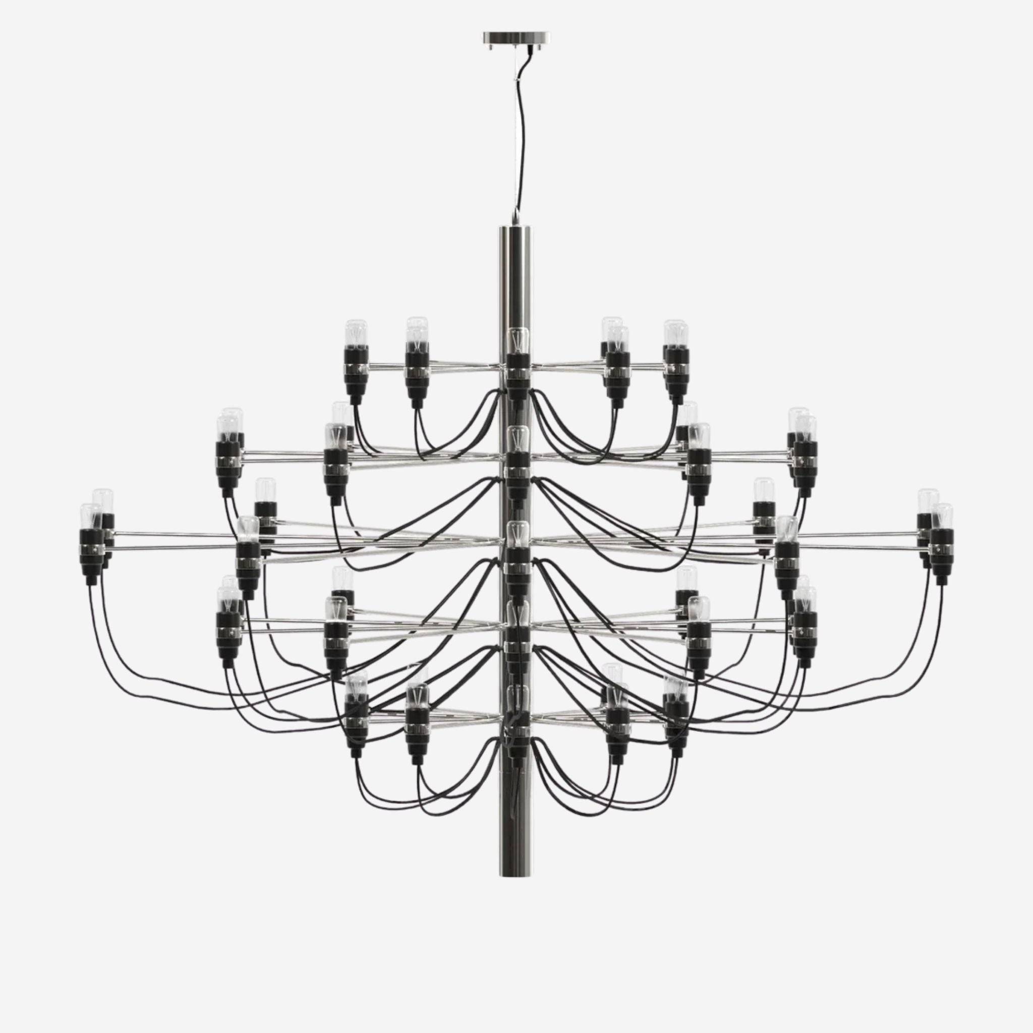 Elegant Ljuskrona 50 - Krom