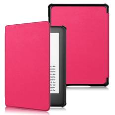 Amazon Kindle (2019) holdbart læder etui - Rose