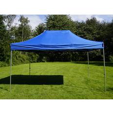 Snabbtält Depåtält Easy-up tält Eventtält Partytält FleXtents PRO 3x4,5m Blå