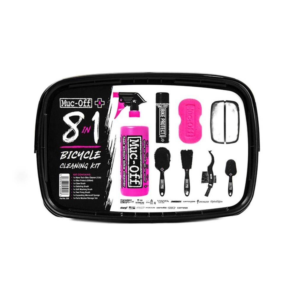 MUC-OFF 8-1 bike cleaning kit