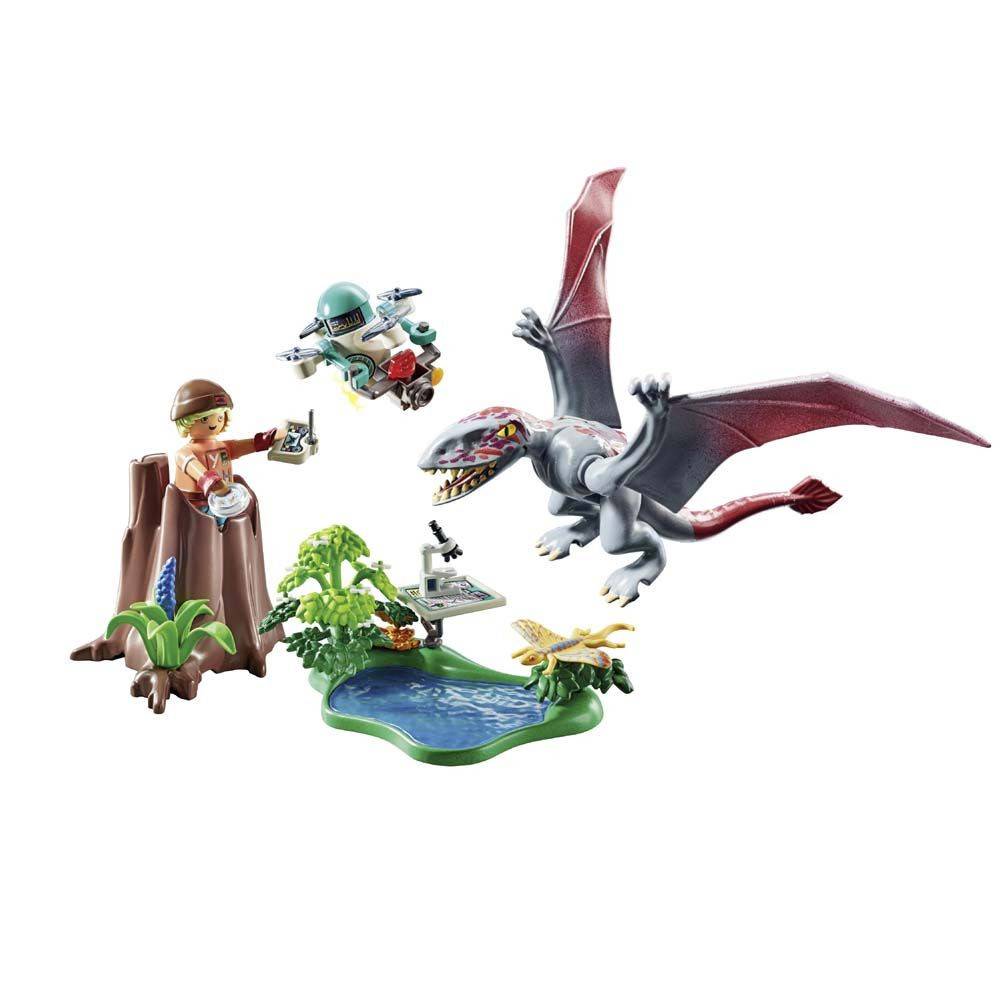 Observatoriet til Dimorphodon Playmobil Byggesæt Dino 71525