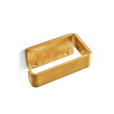 Bastant Design toiletrulleholder i messing, venstrevendt