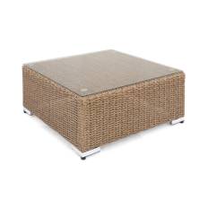 Venture Home Marcus Soffbord 70x70 cm - Natur Loungebord & soffbord utomhus Brun Plast