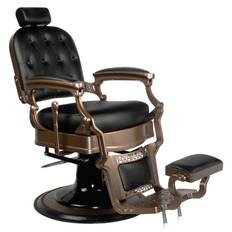 Retro Ernesto Black Barber Chair Gabbiano