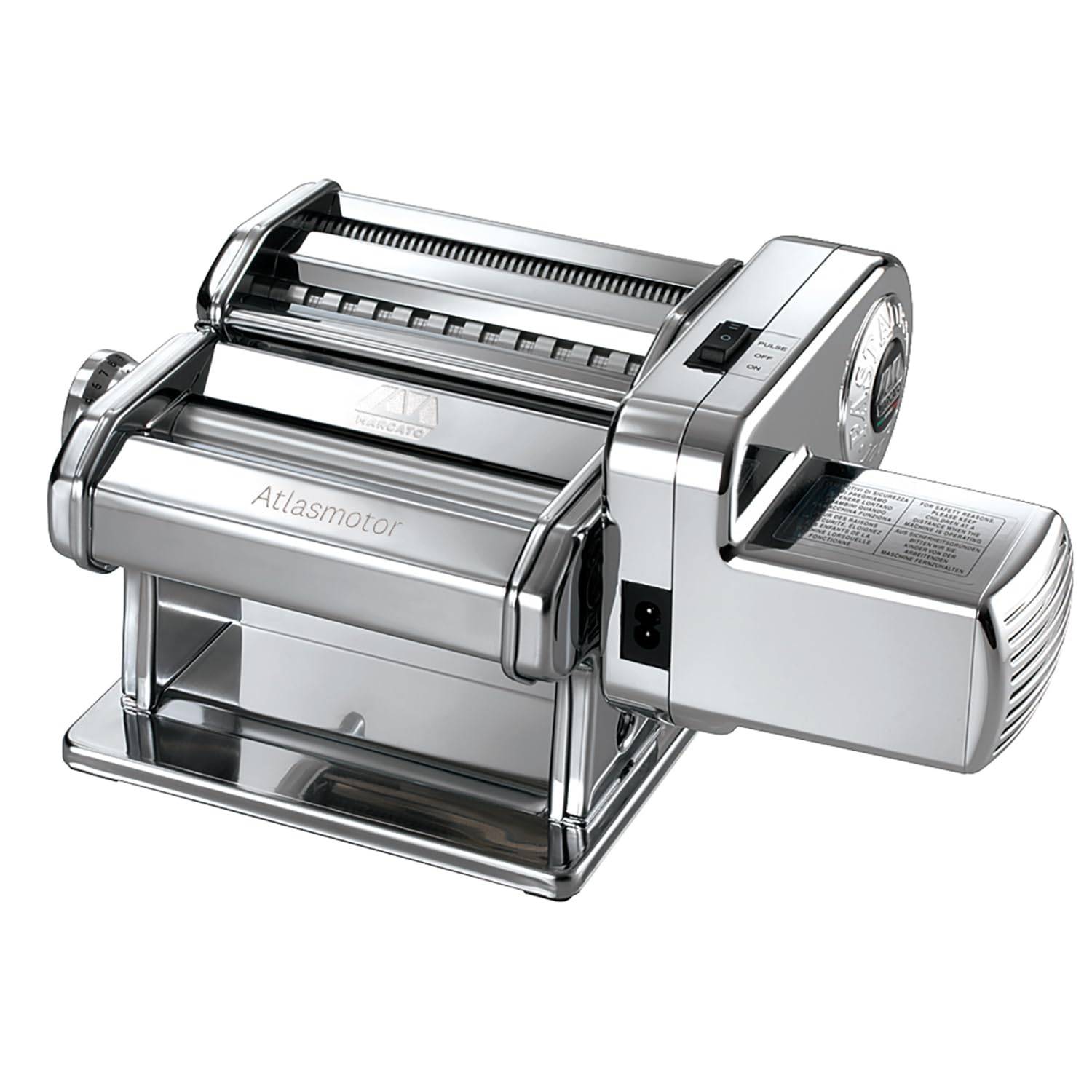 elektrisk pastamaskin atlas motor silver