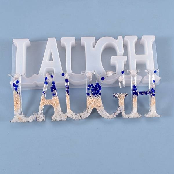 DIY Wort lachen Silikonformen