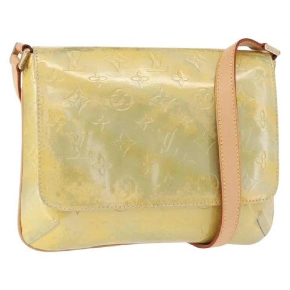Louis Vuitton Vintage Pre-owned Vintage Skuldertaske - Vintage - Dame - Beige - ONE SIZE - Uld