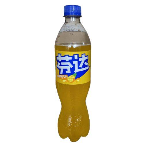 Fanta Pineapple Kina 600ml PET-Flaska