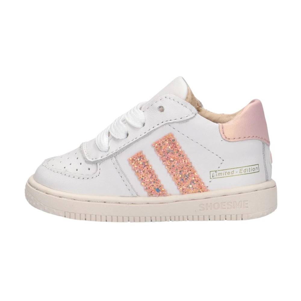 Shoesme Bn26S002 Low Sneaker - Kids - unisex - Hvid - 23 EU - Læder