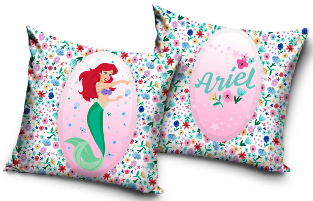 Disney Princess Ariel örngott 40x40 cm velour