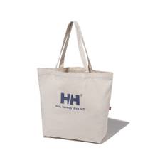 Helly Hansen Organic Cotton Logo Tote Vertical Shoulder Helly Blue Bag, Large, Tote, Bag, Unisex, HY92320,
