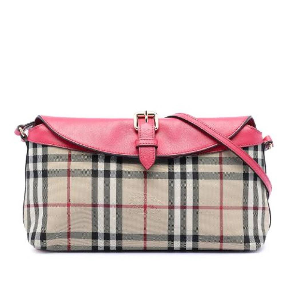 Burberry Vintage - Pre-owned Canvas Crossbody Bag Vintage - Dam - ONE Size -