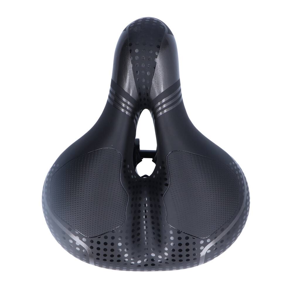Komfortabel cykelsadel Ergonomisk design Åndbar stødabsorberende cykelsæde Dobbelt stødabsorberende kugle Memory Foam cykelsadel med