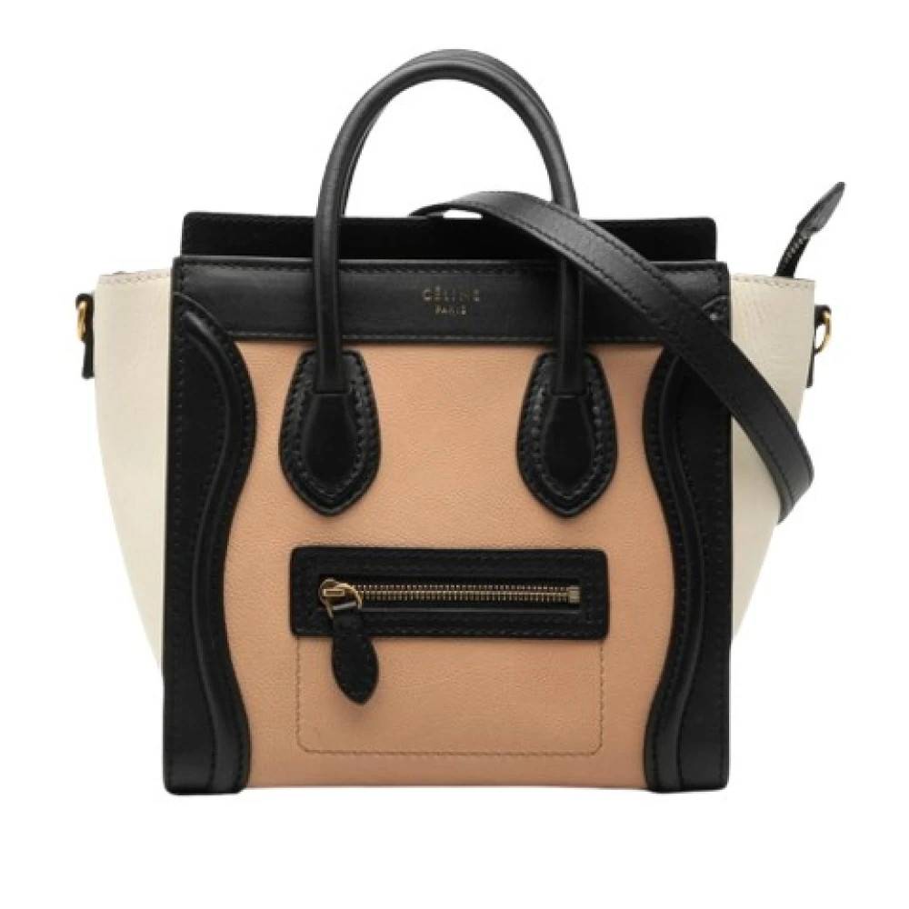 Celine Vintage Pre-owned Vintage Mini Bag - Vintage - Dame - Flerfarvet - ONE SIZE - Uld