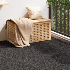 vidaXL Konstgräs Svart 1x10 m 40 mm