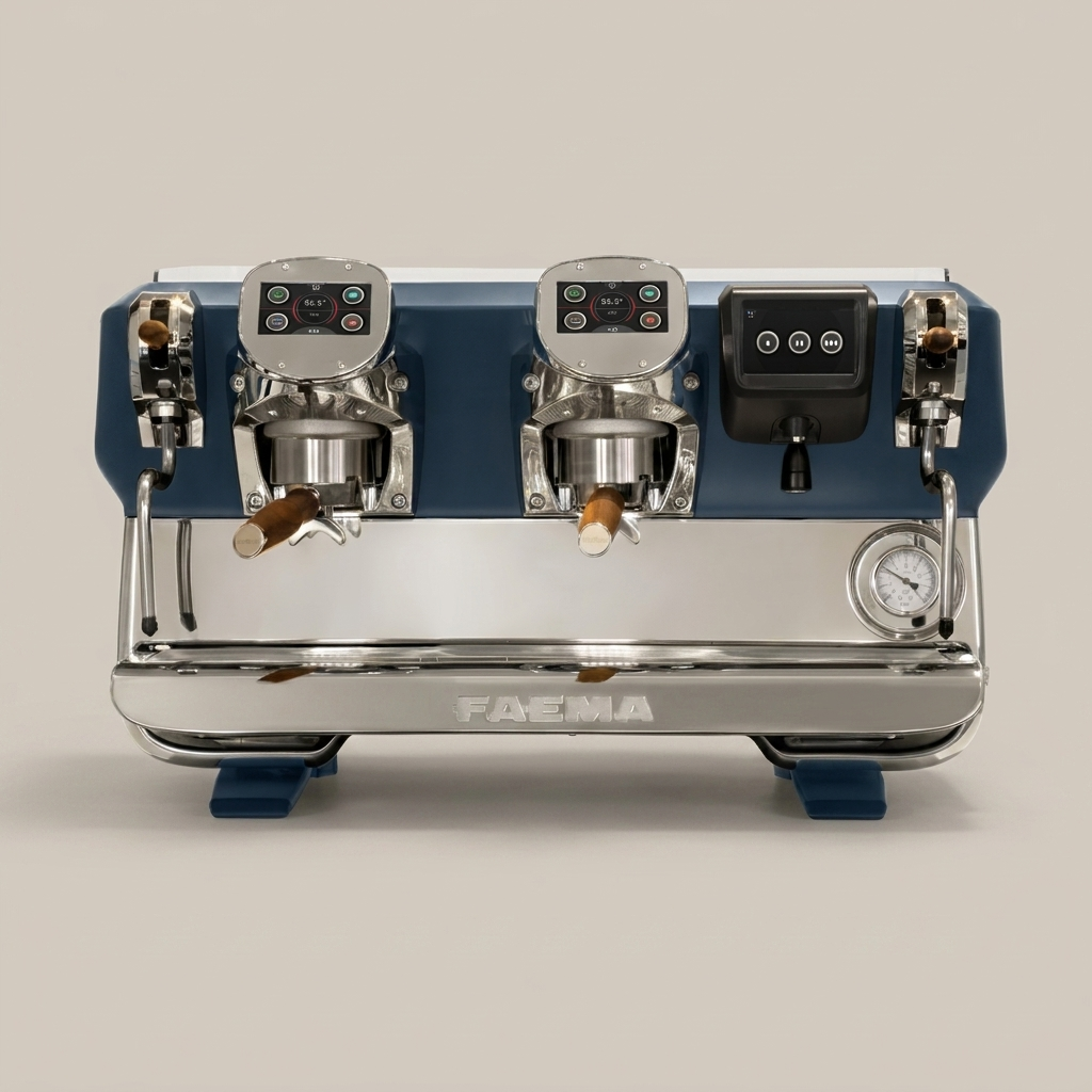 Faema E71 Touch - 2 grupper / Matt Black