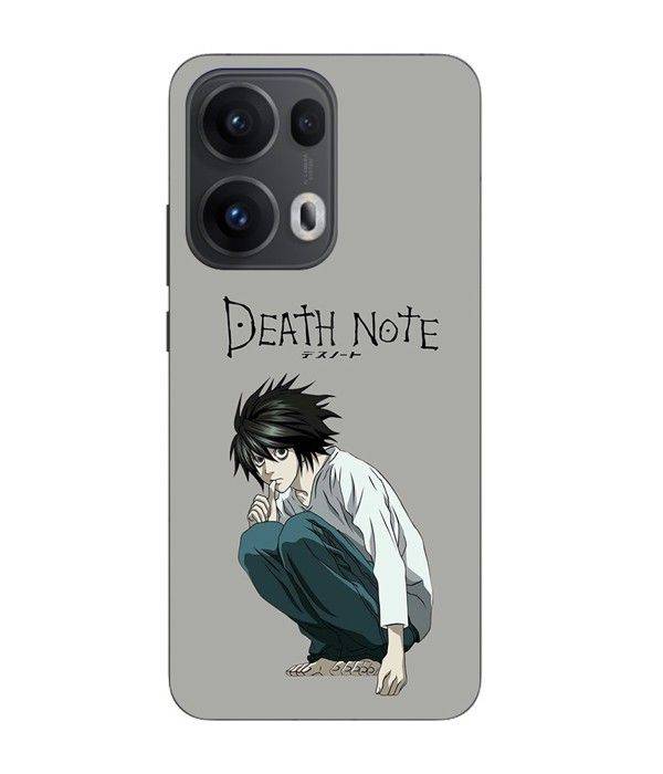 Maniacase Case For Oppo Reno 13 Pro 5G Anime Death Note Ryuzaki