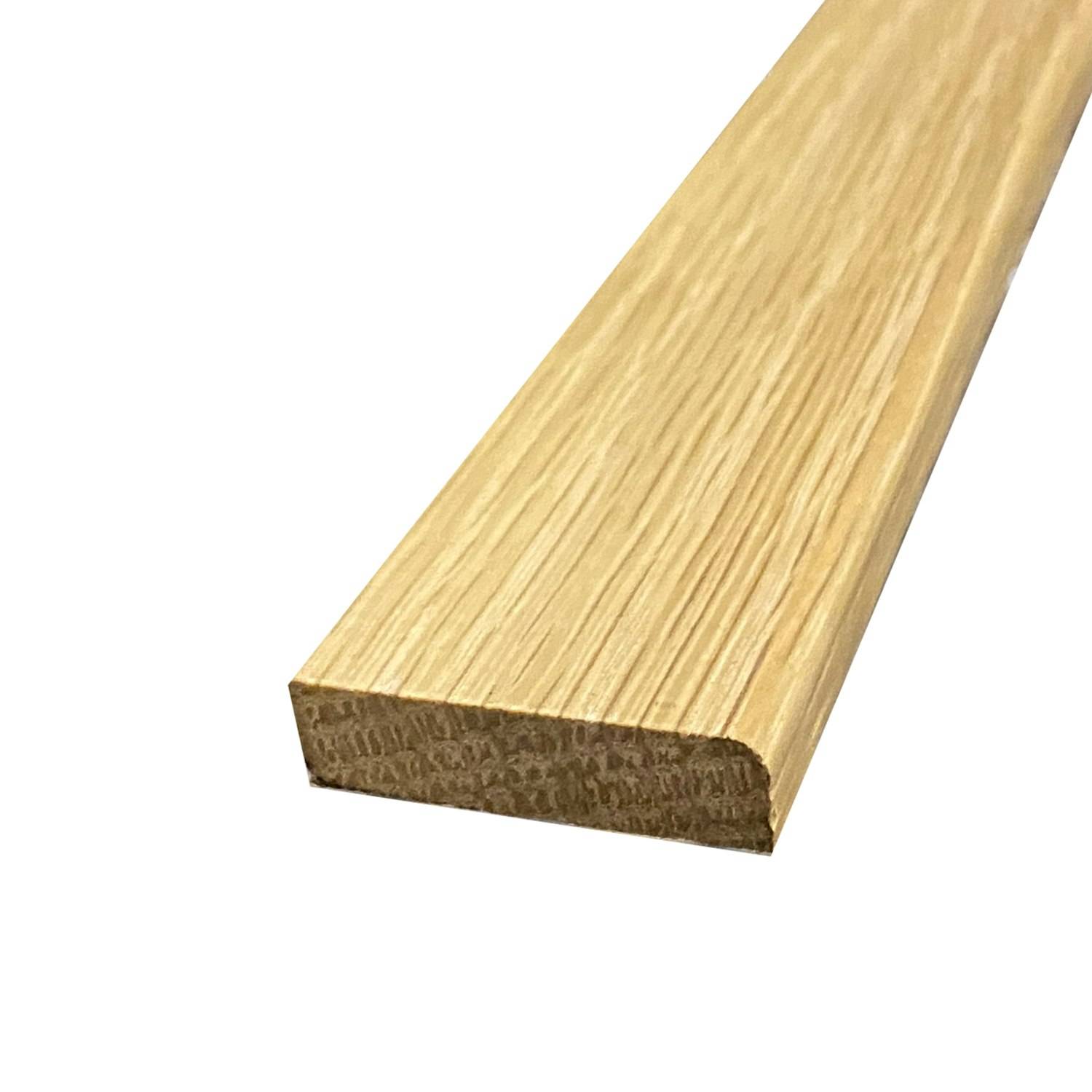 Smyglist Grimslöv Trä List 8x33 mm Lackad Ek
