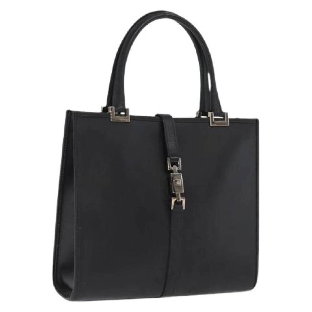 Gucci Vintage Pre-owned Vintage Håndtaske - Vintage - Dame - Sort - ONE SIZE - Læder