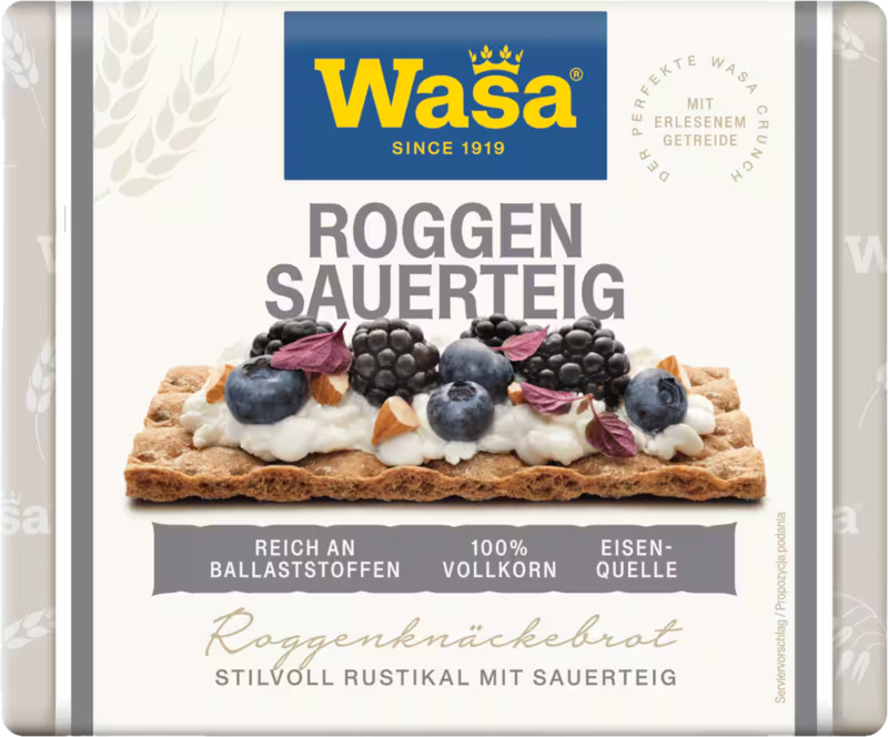 Wasa Knækbrød Rug Surdej