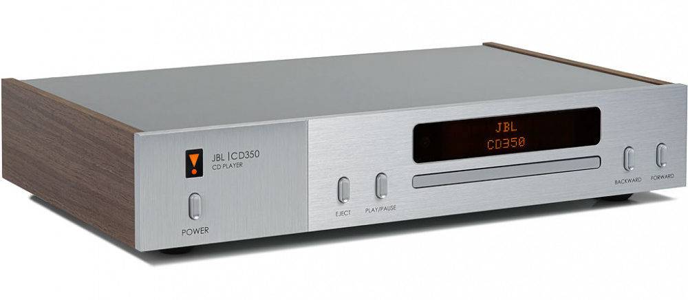 JBL CD350 Classic - Silver naturlig Valnöt Silver/Naturlig valnöt