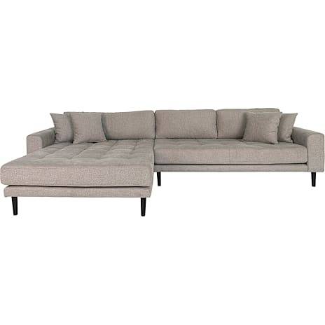 Aya venstrevendt loungesofa - stone