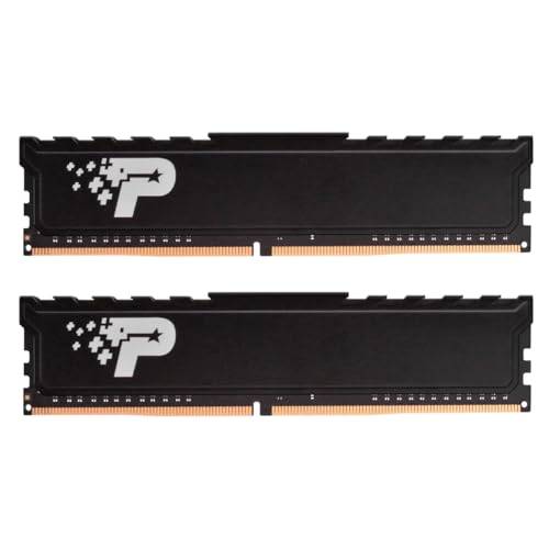 Patriot Signature Premium DDR4 32 GB (2 x 16 GB) 3 200 MHz (PC4-25600) UDIMM kit W/HEATSHIELD