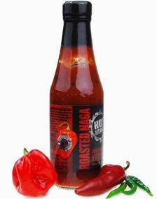 Roasted Naga Deadly Hot Chilli Ketchup - Superstark Ketchup med Ghost Pepper 400 gram (Costa Rica)