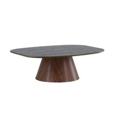 Venture Design Lanzo soffbord Mocca/grön 120 x 92,5 cm