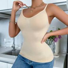 Women's Seamless Waist Trainer Body Shaper, 1pc - Apricot - L,M,S