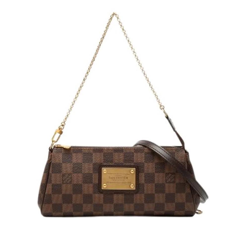Louis Vuitton Vintage Pre-owned Eva - Vintage - Dame - Brun - ONE SIZE - Uld