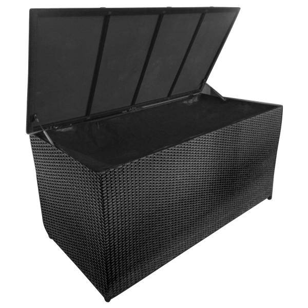 Homeville Hyndeboks sort 160x80x78cm
