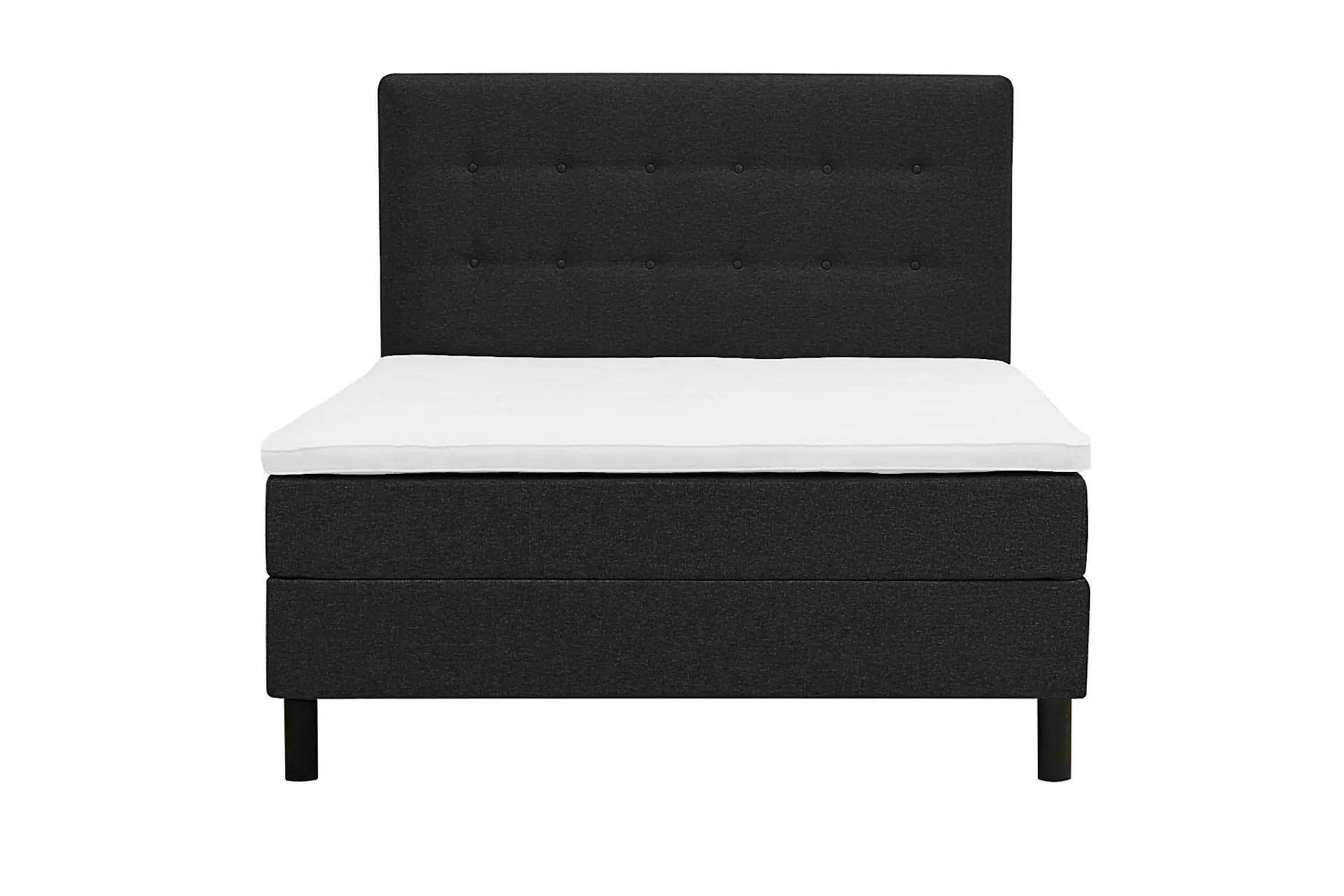 Dream Komplett Sängpaket 150x200 - Svart Kontinentalsäng Basic Home