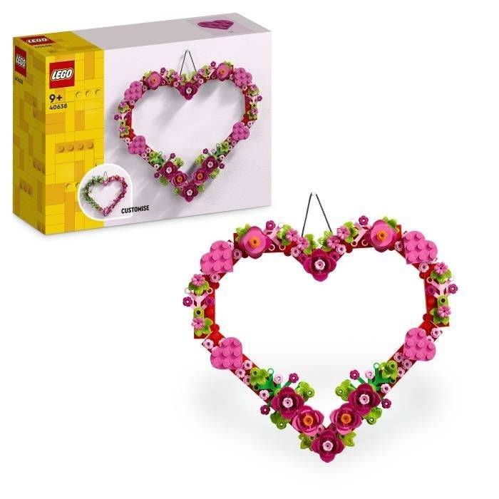 LEGO 40638 Hjärtdekoration - Leksak för barn från 9 år