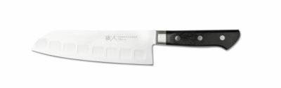 Santokukniv 17,5 cm olivslipad