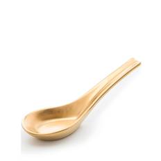 L'Objet - rissked med graverad logotyp - unisex - porslin/24K guldplätering - one size - Guldfärgad