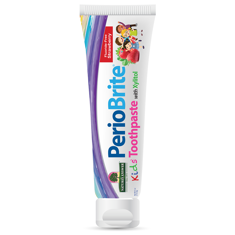 Natures Answer - Periobrite Kids Tandpasta Jordbær, 113,4 g