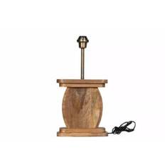 Lampfot Hanna Trä Brun Ø25x12x49cm – 1st