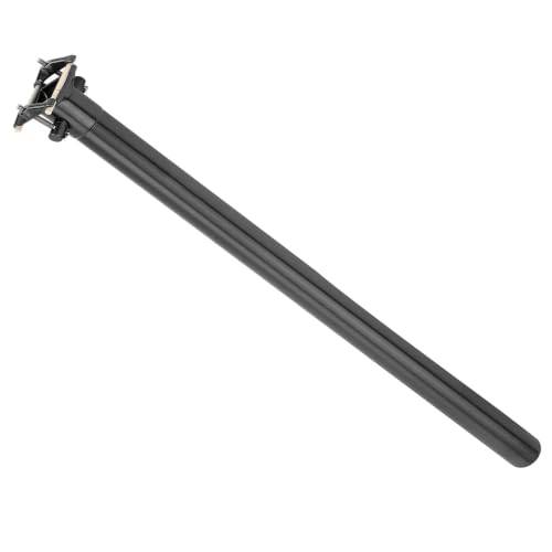 Alomejor aluminiumlegering cykel sadelstolpe 33,9 mm svart landsvägscykel mountainbike