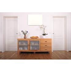 Infraröd värmepanel glas vit 90x70 cm HB-CGH-600