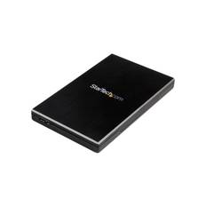 StarTech.com USB 3.1 (10 Gbps) Gen 2 External Hard Drive Enclosure for 2.5" SATA Drives - Portable Hard Drive Enclosure (S251BMU313) - lagringspakning - SATA 6Gb/s - USB 3.1 (Gen 2)