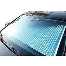 Vindruta solskydd Solskydd För Bilens Främre Och Bakre Fönster Universal Windshield Curtains For Sun Visor Summer UV Blocking Sun Protective Car Sun Shades Vindruteskydd(70cm)