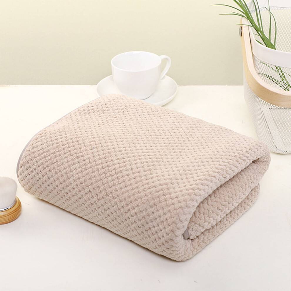 Mikrofiber badehåndklæde 73x140cm blødt absorberende