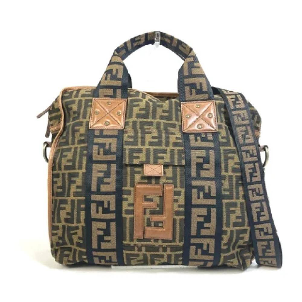 Fendi Vintage Pre-owned Laeder fendi-tasker - Vintage - Dame - Brun - ONE SIZE - Tyl