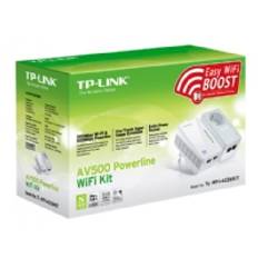 TP-Link TL-WPA4226KIT AV500 Powerline WiFi Kit - Powerline-adaptersæt HomePlug AV (HPAV) - kan sluttes til vægstik