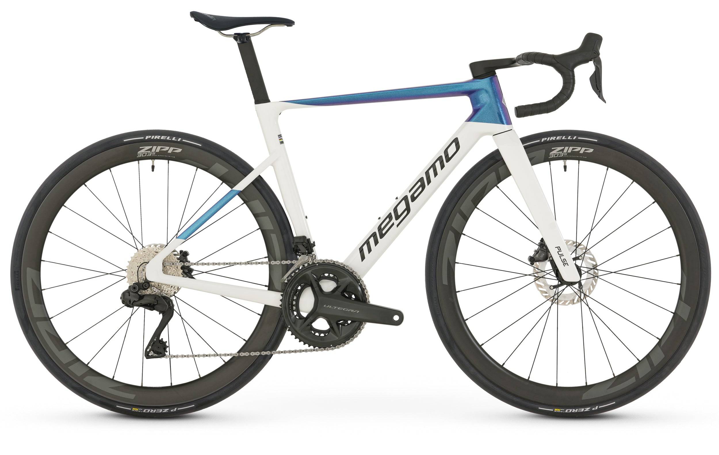 Megamo Pulse 05 CW - 2026 - WHITE BLUE - S 29" - Cykel
