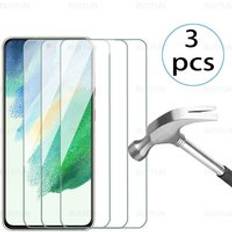 3 st sk&#xE4;rmskydd f&#xF6;r samsung galaxy s21 fe 5g helt&#xE4;ckande skyddande h&#xE4;rdat glas f&#xF6;r samsung samsun s 21 21s s21fe 6.4 tum - F&#xF6;r galax s21 fe 5g