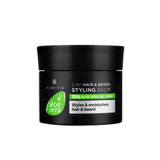 Aloe Vera Mens Essentials 2in1 hår og skæg styling Balm