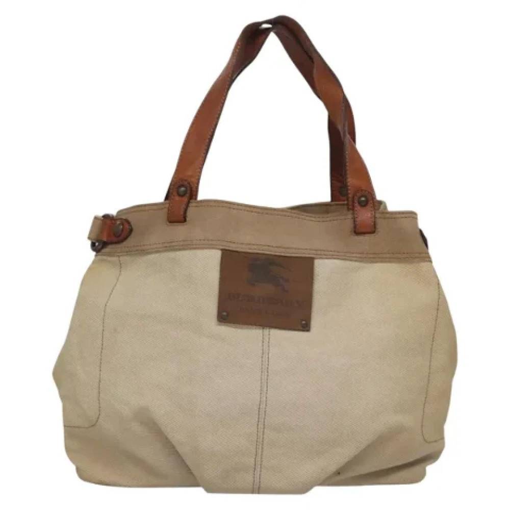 Burberry Vintage - Pre-owned handväska i canvas Vintage - Dam - ONE Size -